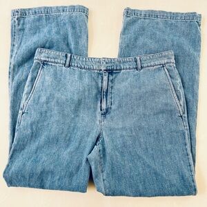 Ralph Lauren High Rise Wide Leg Jeans 14